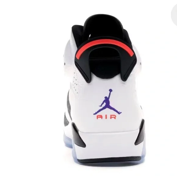 Nike Air Jordan 6 Retro LTR Flint Men's 13 US White Sneakers (C13125-100) - Picture 14 of 16